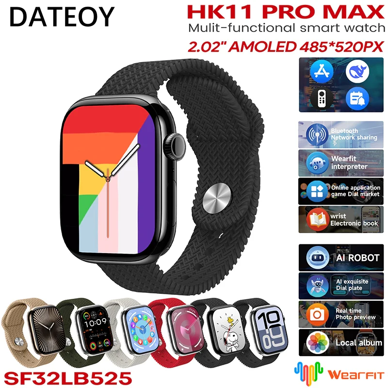 DATEOY HK11 Pro Max GEN 2 AI Smartwatch – 2.02
